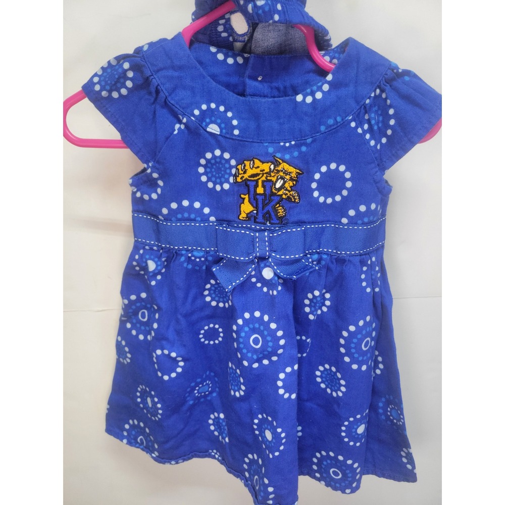 Sara Lynn Togs Baby‎ Girl Kentucky Wildcats Dress Bloomer Set 6/9M